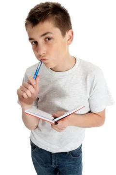 Thinking Student Stock Photos