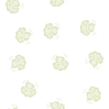 Thinking system glyph seamless pattern イラスト素材