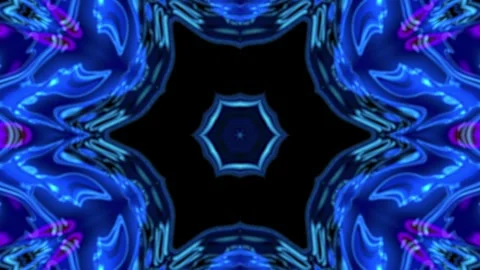 Third Eye Chakra Healing Loop – Indigo Mandala, Energy Animation, 60s Stock Footage 304756329