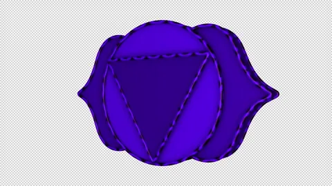 Third Eye Chakra – High-Quality Animated with Alpha Channel 库存影片 301542124