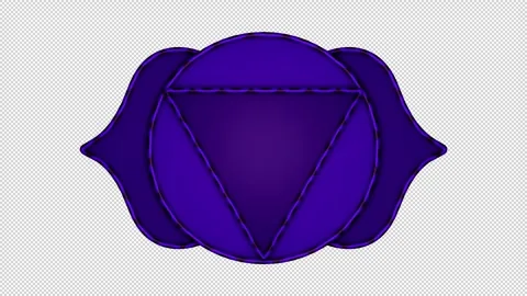 Third Eye Chakra – High-Quality Animated with Alpha Channel 库存影片 301542627