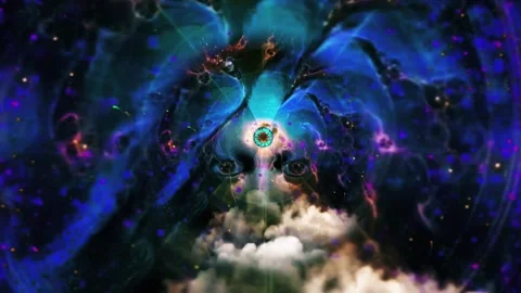 Third Eye Concept Animation Stock Footage 241319526