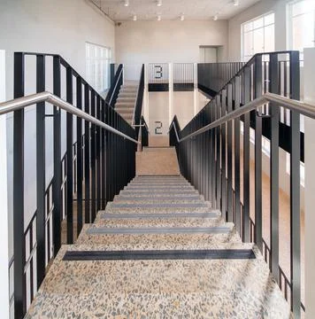 The third floor in a staircase Foto stock