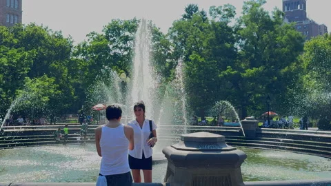 Third Heat Wave affected in New York City in this summer. Stock-Footage 279703074