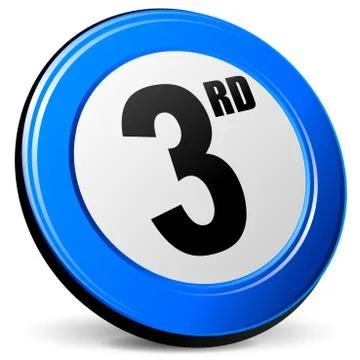Third icon Stock Illustration