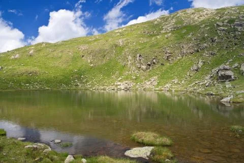 Third lake of Lusia Stock Photos
