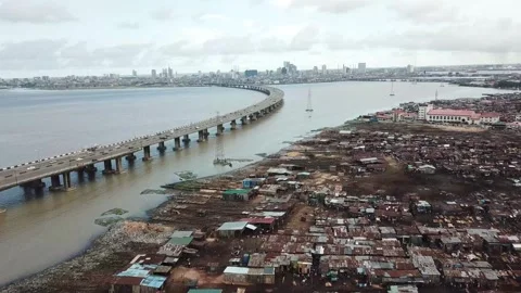 Third mainland Bridge Lagos Stock Footage 243763492