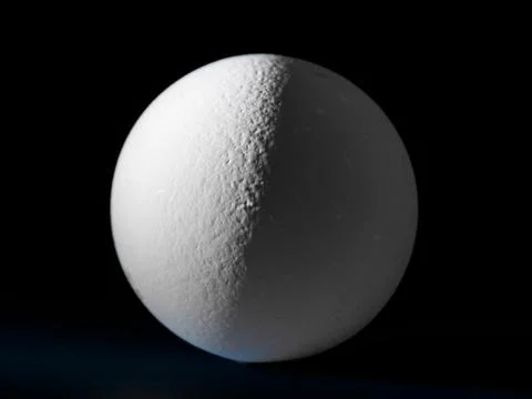 Third Quarter Moon Phase show by Egg in night with shadow Planet. Stock Photos