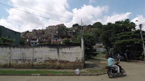 Third World Country Slum - Favela, Ghetto Stock Footage