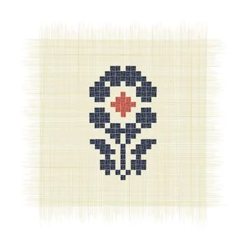 The Thirteen Tatreez Stock Illustration