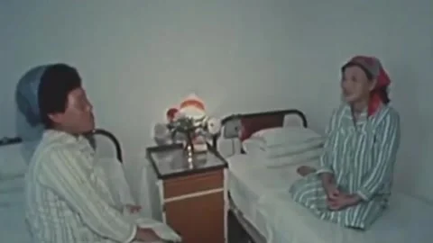 Thirty-eighth parallel. DPRK 1981  (115) Stock Footage 264576704