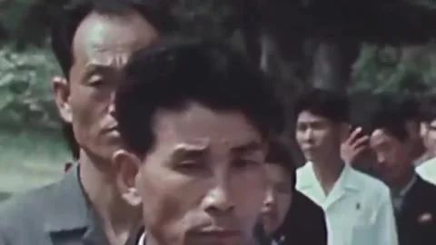 Thirty-eighth parallel. DPRK 1981  (150) Stock-Footage 264577050