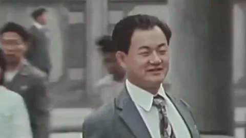 Thirty-eighth parallel. DPRK 1981  (155) Stock-Footage 264577071