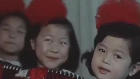 Thirty-eighth parallel. DPRK 1981  (190) Stock-Footage 264577374