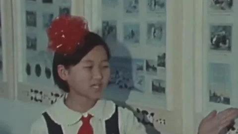 Thirty-eighth parallel. DPRK 1981  (201) Stock-Footage 264577520