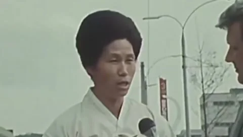 Thirty-eighth parallel. DPRK 1981  (234) Stock Footage 264577858