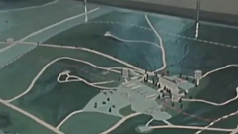 Thirty-eighth parallel. DPRK 1981  (272) Stock-Footage 264578190