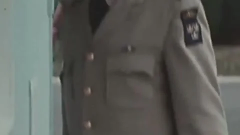 Thirty-eighth parallel. DPRK 1981  (279) Stock Footage 264578219