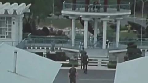 Thirty-eighth parallel. DPRK 1981  (4) Stock-Footage 264578277