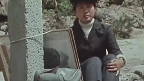 Thirty-eighth parallel. DPRK 1981  (58) Stock Footage 264578344