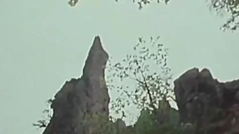 Thirty-eighth parallel. DPRK 1981  (60) Stock Footage 264578362