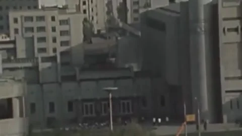 Thirty-eighth parallel. DPRK 1981  (85) Stock Footage 264578486