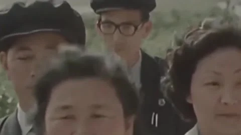 Thirty-eighth parallel. DPRK 1981  (95) Stock Footage 264578528