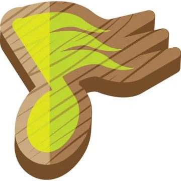 Thirty Second Note Stock Illustration