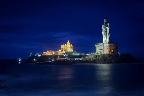 Thiruvalluvar Statue Stock Photos