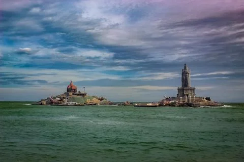 Thiruvalluvar Statue Stock Photos
