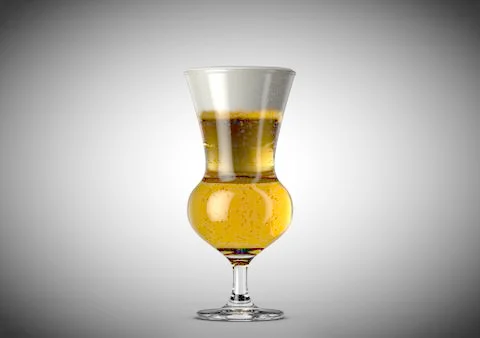 Thistle Beer Pint Stock Illustration