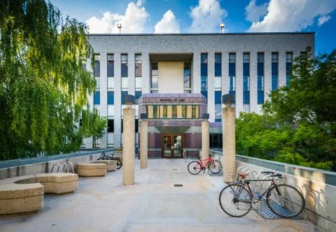Thomas E Cargill Hall, at the School of Law at Northeastern University, in .. Stock Photos
