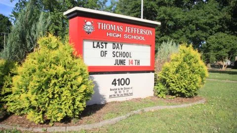 Thomas Jefferson High School Stock Photos