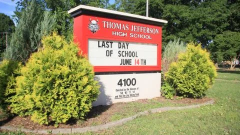 Thomas Jefferson High School Stock Photos