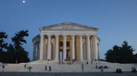 Thomas Jefferson Memorial Stock Footage 67862870
