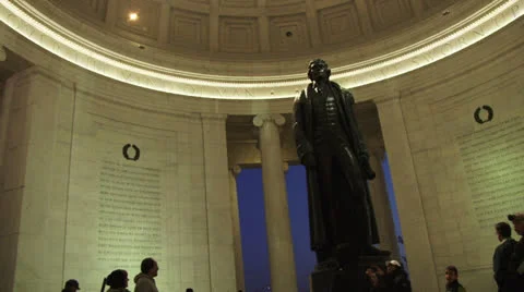 Thomas Jefferson Memorial, Washington DC Stock Footage 24614716