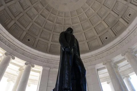 Thomas jefferson statue Foto stock