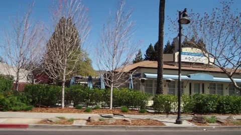 Thomas Keller's Ad Hoc restaurant Yountville California Stock Footage 172422869