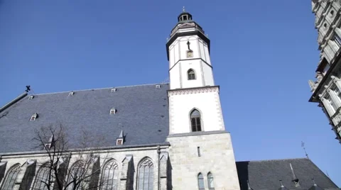 Thomaskirche Leipzig Stock Footage 47711255