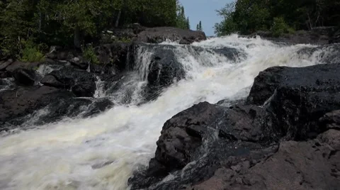 Thompson Falls Stock Footage 8367509