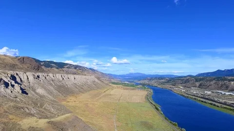 Thomson Glacier River Kamloops 13 Stock Footage 78264758