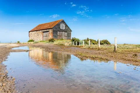 Thornham Coal Barn Stock Photos