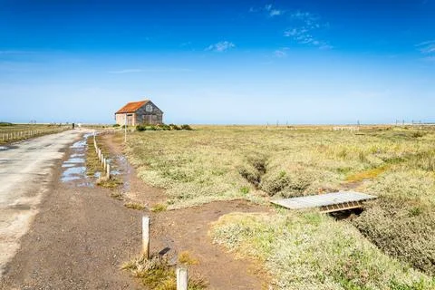 Thornham Coal Barn Stock Photos