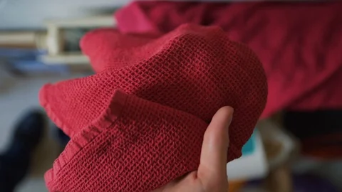 Thorough hand dry Stock Footage 128959810