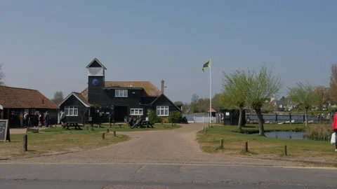 Thorpeness Meare Stock Footage 194601194