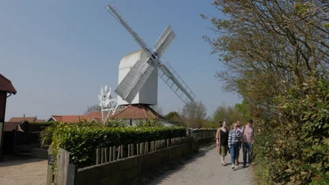 Thorpeness Windmill Stock Footage 194601910