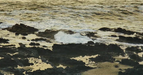 Thor's Well Oregon Stock Footage 44281260