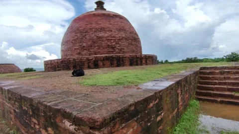 Thotlakonda Ancient Buddhist Complex  Stock Footage 231274764