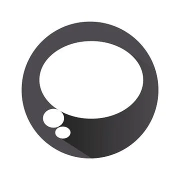 Thought bubble icon Stock Illustration