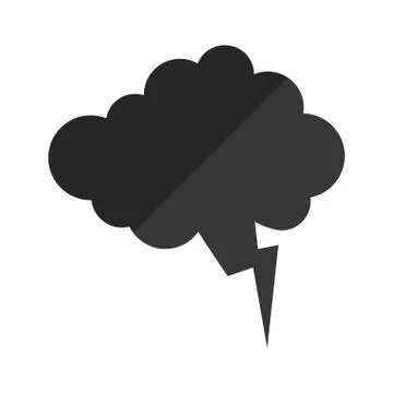 Thought bubble icon Stock Illustration